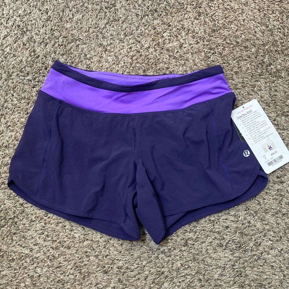 Lululemon Turbo Run Short New with Tags